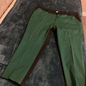 Ava & Viv, 22W Green and Black Pant. No Tag but never worn!